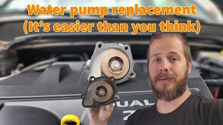 I replaced a water pump on the Avenger, is it finally saved?