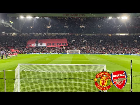 Man Utd Vs Arsenal | Player walkout| 2.12.21