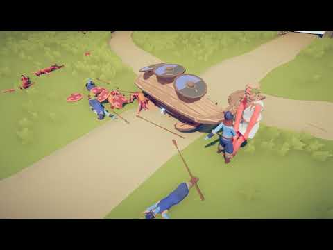 TABS | Zeus And 5 Hoplites VS All Units!