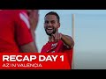 This is day one | AZ in Valencia