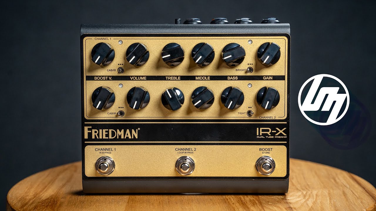 Friedman IR-X Dual Tube High Voltage Preamp Pedal