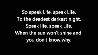 Speak Life - Toby Mac