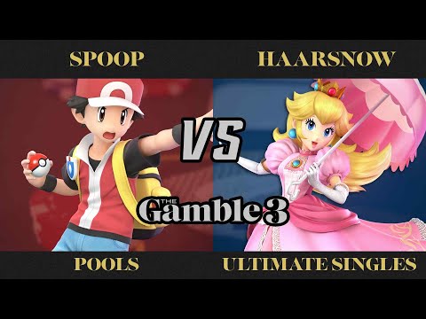 The Gamble 3 Pools - spoop (PKMN Trainer) vs. Haarsnow (Peach) - SSBU