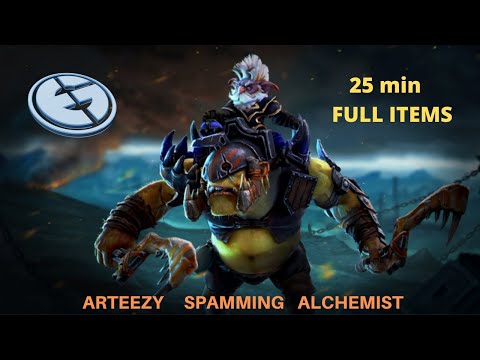 Arteezy Alchemist - INSANE FARM Dota 2
