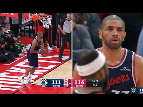 Brutal Ending for the Clippers vs Rockets in the Clutch 😵