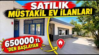 💥 650 BİN TL’YE MÜSTAKİL EV BULDUK! İlanlara Yakından Bakıyoruz.