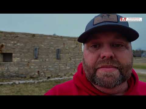 Sneak Peak - Fort Atkinson, IA - 30" Thick Masonry Wall Rebuild From the 1840's - YIKES!