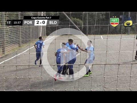 Copa Gaúcho Fut 7 (Ouro - 3ª Rodada): Porto 4 X 2 Blocos