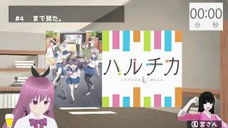 P.A.アニメ『ハルチカ』を見る【1~4話】