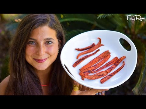 Carrot Bacon! FullyRaw & Vegan!
