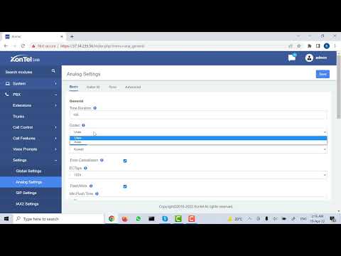 76. Notes about FXO line callibration