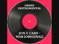 Jon E Cash War Original Instrumental