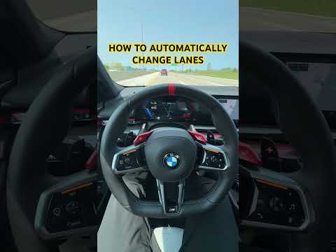 Watch the BMW M5 Change Lanes All by Itself!