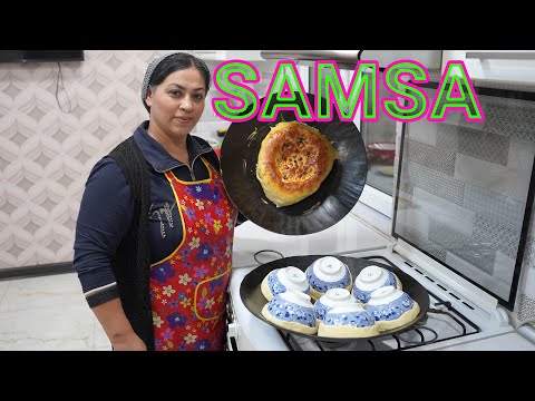 Street Food at Home: How to Make Uzbek Kosa Samsa and Bread in Saj Without Tandoor