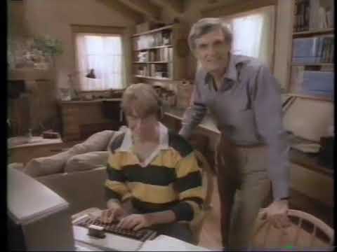 Atari Word Processing Program Commercial with Alan Alda 1984