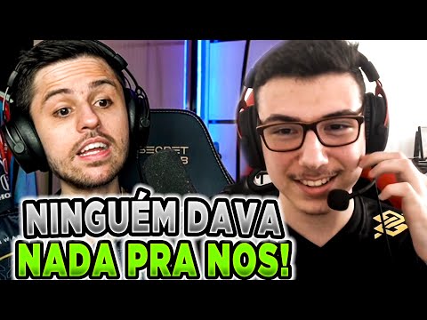 ENTREVISTA PÓS JOGO W7M x FAZE CLAN! - RAZAH JORNALISTA