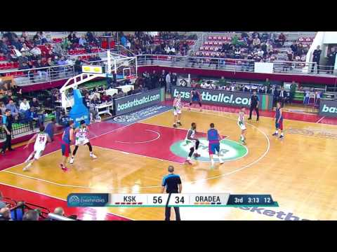 Highlights frm Pinar Karsiyaka vs CSM CSU Oradea (79-50)