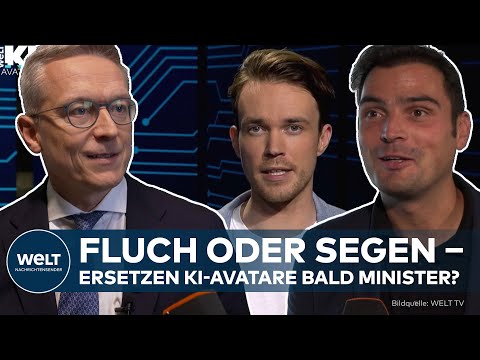 CHAT GPT: Minister trifft Maschine – Was das erste KI-Avatar-Interview über unsere Zukunft verrät