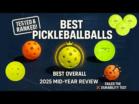 STOP Using the Wrong Pickleball Ball! (Best & Worst of 2025)