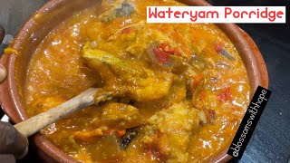 How to make Otor- Grated Wateryam Pottage | South -South Nigeria Recipe | Ikokere