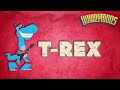 T-Rex Tyrannosaurus Rex - Dinosaur Songs from Dinostory by Howdytoons Original version