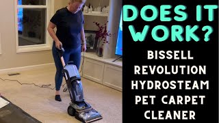 REVIEW: BISSELL Revolution HydroSteam Pet Carpet Cleaner