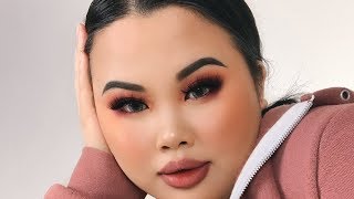 BOLD LIP AND BERRY SMOKEY EYE MAKEUP TUTORIAL