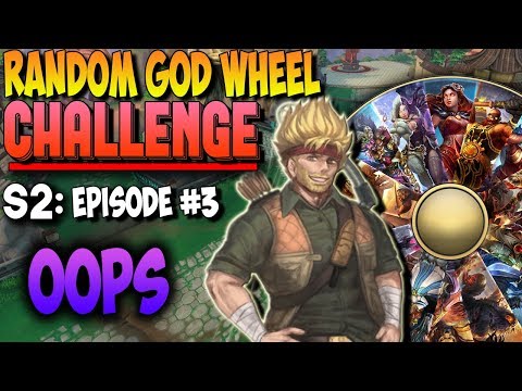 SMITE Random Ranked God Wheel CHALLENGE! OOPS - S2: Episode #3 | Masters Ranked Duel
