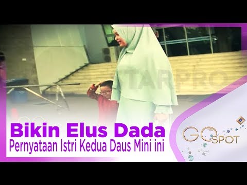 Bikin Elus Dada, Pernyataan Istri Kedua Daus Mini ini - GOSPOT