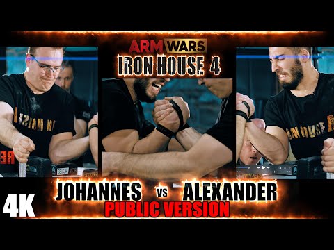 ALEXANDER KOSHADZE Vs JOHANNES ANDERSSON ARM WARS ‘IRON HOUSE 4’ RIGHT HAND - ARMWRESTLING CLASSIC
