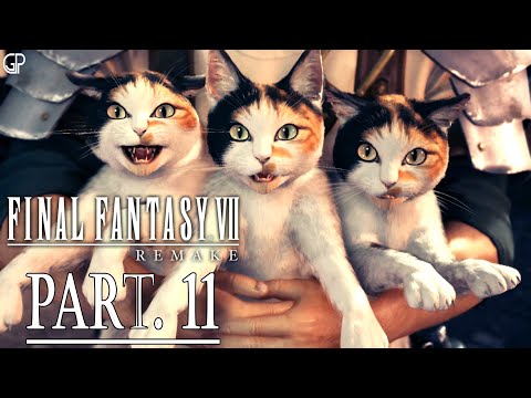 FINAL FANTASY 7 REMAKE Gameplay Walkthrough Part 11 FULL GAME [1080P 60FPS PS4] - No Commentary
