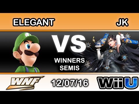 WNF 4.6 - eM | Elegant (Luigi) Vs. Yatta | JK (Bayonetta) Winners Semis - Smash Wii U