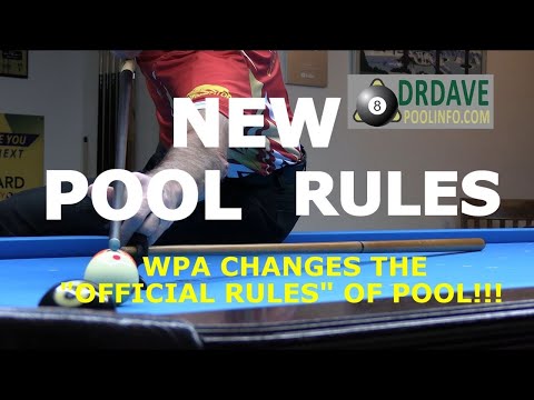 New WPA Official Rules of Pool … Learn About All the Changes