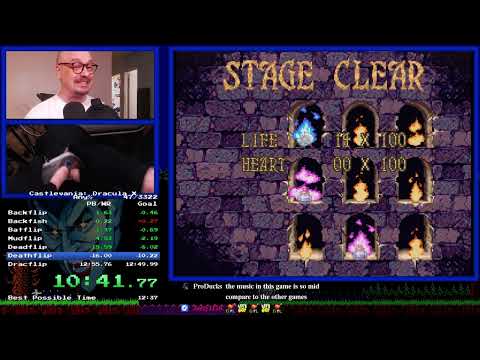 Castlevania: Dracula X Speedrun in in 12:55 [World Record]