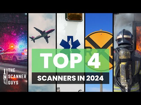 Top 4 Police Scanners in 2024  | The Scanner Guys LIVE