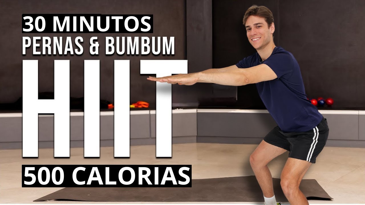 30 Min Legs & Butt HIIT Workout to Tone | Burn 500 Calories | At Home | No Equipment