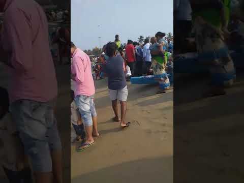 Bhavin prithiv 1st Time Beach Experience 🤣😀😀😀😀😀