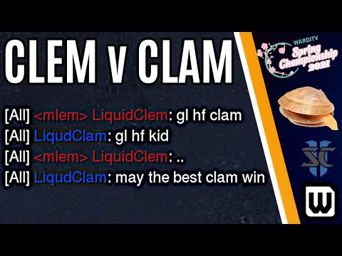 Clem (Terran) vs Reynor aka Clam (Zerg) - Starcraft 2 WardiTV Spring Championship