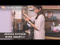 Simple Tips To Reduce Time And Work In The Kitchen Smart Ways To Get Things Done Kitchen Hacks
