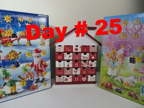 Day 25 Merry Christmas Advent Calendar Palooza Opening Unboxing Wrap Up