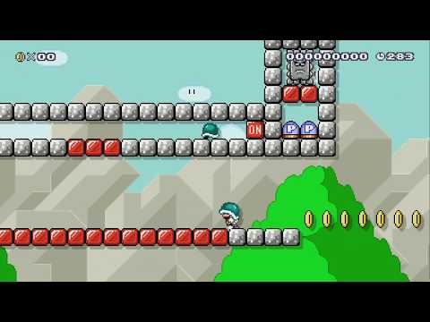 1 vs 1 race against nutshell by Loris_SF - Super Mario Maker 2 - No Commentary 1bx
