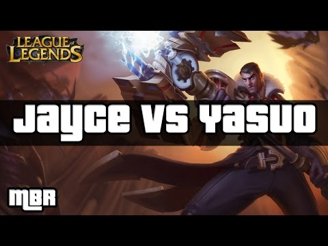Jayce Vs Yasuo Top Lane - League of Legends Gameplay - HD