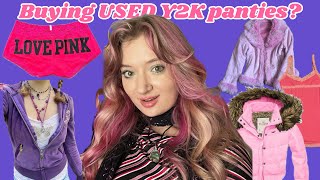 THRIFT W ME FOR Y2K GOODIES (I bought *used* UNDERWEAR) 