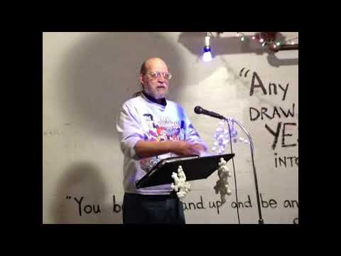 Lennart Lundh reads at Snoetry 5, 20150124
