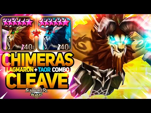 F3-C2 with CHIMERAS CLEAVE (Lagmaron and Taor) - Summoners War