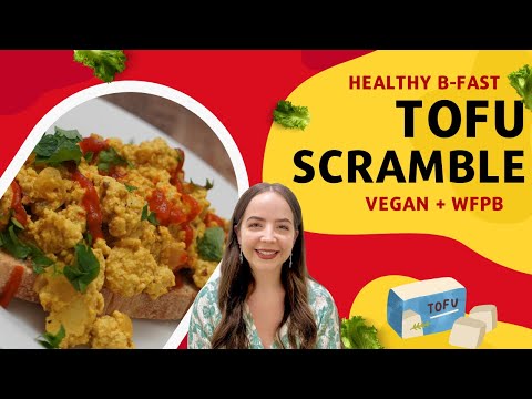 ๐ณTofu Scramble | Easy Vegan Breakfast (using a SECRET ingredient!)