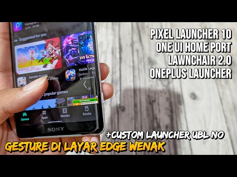 UBL NO! Cara Install Custom Launcher + Gesture Navigation Sony XZ3