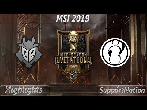G2 vs. IG Highlights MSI 2019 | Group Stage Day 4 | IG vs G2 | 2019 Mid-Season Invitational