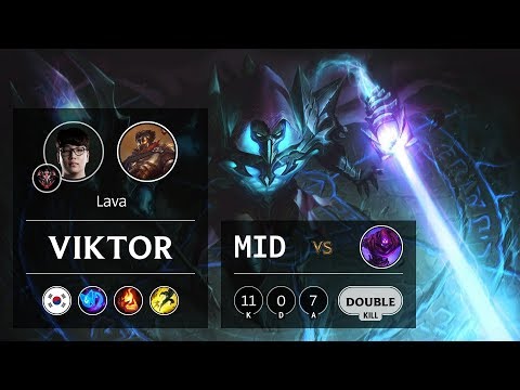 Viktor Mid vs Malzahar - KR Grandmaster Patch 9.11
