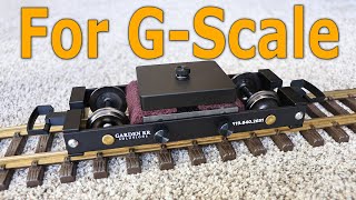 This Track Cleaning Car for G-Scale Model Railroads Has A Brilliant Design!